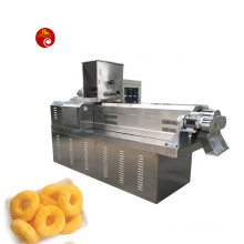 100-150kg/h large capacity puffed snack food manufacturing machine extruder processing line